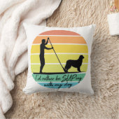 私は私の犬のSUPと一緒に食べたい クッション (ブランケット)