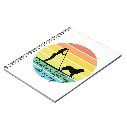 私は私の犬のSup女と一緒にSupしたい ノートブック (左側)