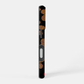 私は私の犬を愛します iPhone 16ケース (右側面)