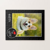 私は私の犬を愛し、カスタム写真 – ペット好き ジグソーパズル (横)