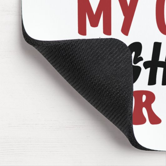 私は私の犯罪番組を一時停止した マウスパッド (コーナー)