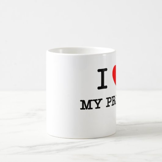 私は私の王子を愛します コーヒーマグカップ (中央)