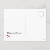 私は私の甘い孫娘が大好き…バレンタインの願い シーズンポストカード (裏面)