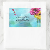 私は私の甘い孫娘が大好き 長方形シール (バッグ)