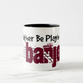 私は私の番上遊になりたい ツートーンマグカップ (中央)