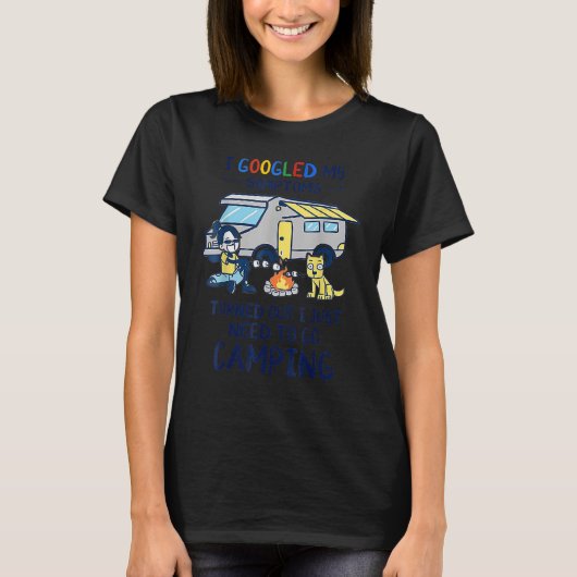 私は私の症状を検索した私はちょうど行く必要がある Tシャツ (正面)
