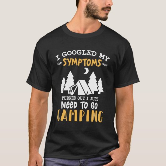 私は私の症状を検索した私はちょうど行く必要がある Tシャツ (正面)