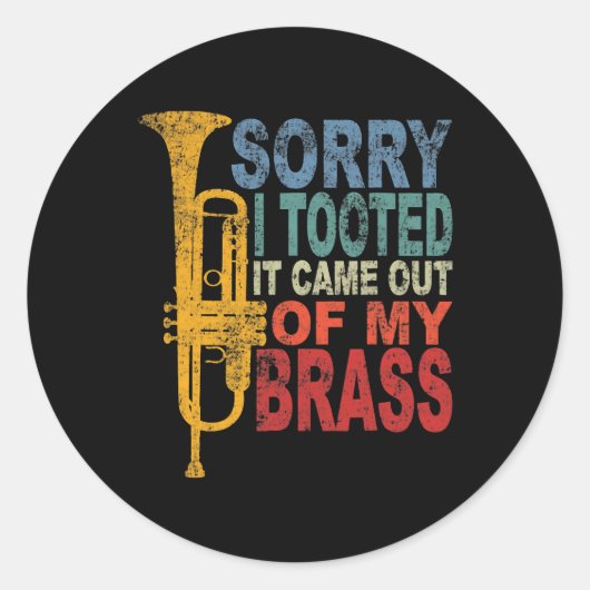 私は私の真来ちゅう切り株から取りおもしろい消した ラウンドシール (正面)