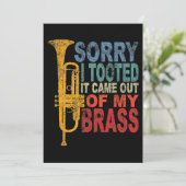 私は私の真来ちゅう切り株から取りおもしろい消した 招待状 (スタンド正面)