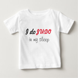 私は私の睡眠のTシャツの柔道をします ベビーTシャツ