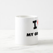 私は私の祖父を愛します コーヒーマグカップ (中央)
