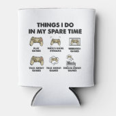 私は私の空き時間のゲームのゲーマーで行うこと 缶クーラー (正面)