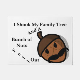 私は私の系譜を揺すりました ドアマット