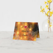 私は私の素晴らしい兄を愛している カード (黄色い花)