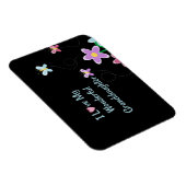 私は私の素晴らしい孫娘が大好きかわいらしデザイン マグネット (右側)