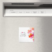 私は私の素晴らしい孫娘を愛するパステルデザイン マグネット (インサイチュ (食洗機))