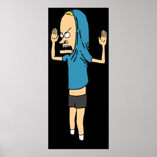 私は私の素晴らしためにTPのPikataが必要なCornholioである ポスター (正面)