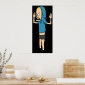 私は私の素晴らしためにTPのPikataが必要なCornholioである ポスター (キッチン)