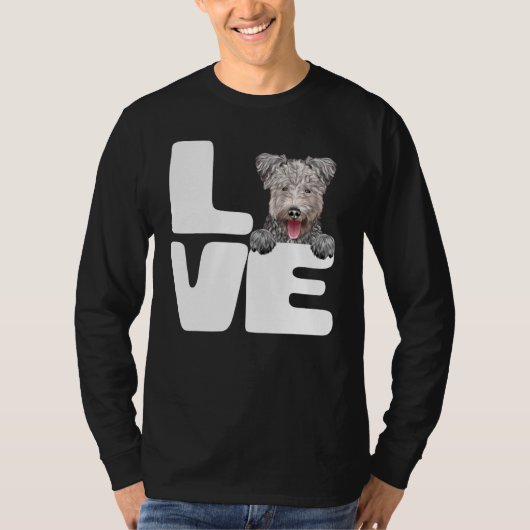 私は私の組み犬が大好き Tシャツ (正面)
