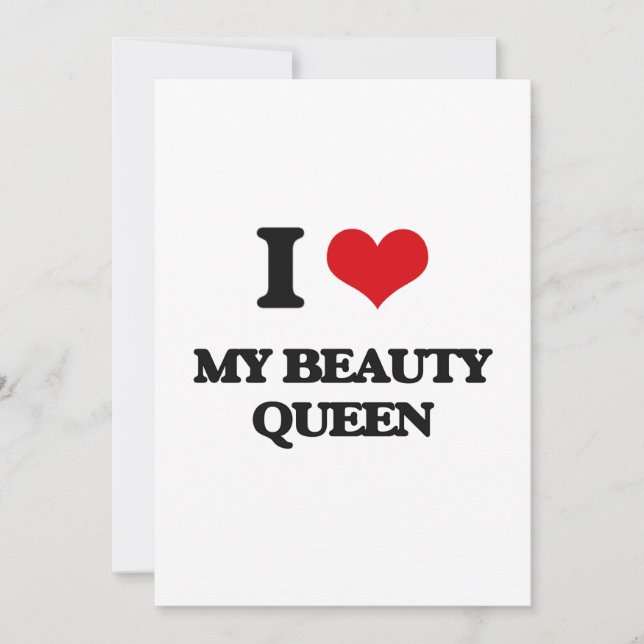 私は私の美しい女王を愛する (正面)