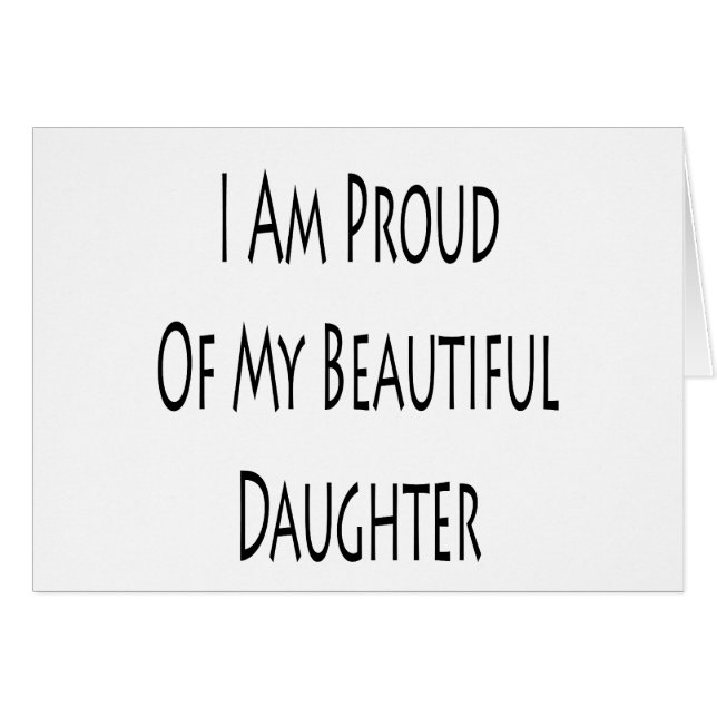 私は私の美しい娘の誇りを持ったです (正面横)