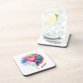 私は私の美しい脳が大好き コースター (右側)