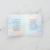 私は私の美しい脳を愛し、あなたは問題を折り畳んだカード サンキューカード (内部)