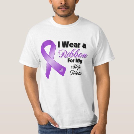 私は私の義母のための紫色を身に着けています Tシャツ (正面)
