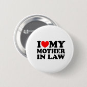私は私の義母を愛します 缶バッジ (正面&裏面)