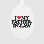私は私の義父を愛します オーナメント (裏面)