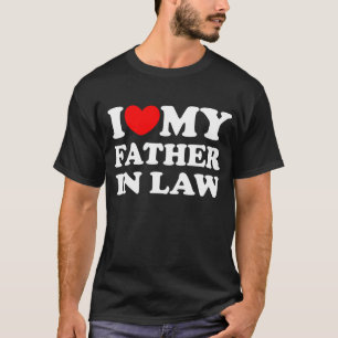 私は私の義父を愛します Tシャツ