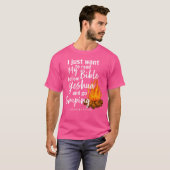 私は私の聖書読のYeshuaとCa行きたい Tシャツ (正面フル)