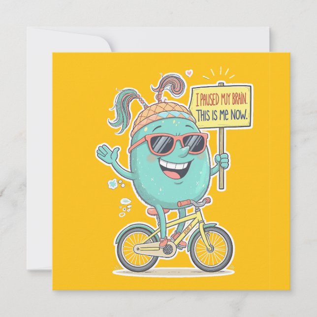 私は私の脳を一時停止した – これは今の私だ！ (正面)