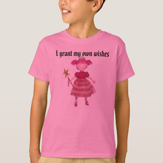 私は私の自身の願いを許可します Tシャツ (正面)