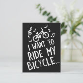 私は私の自転車に乗りたいと思います ポストカード (スタンド正面)