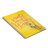 私は私の自転車-ノート--に乗りたいと思います ノートブック (右側)