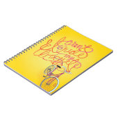 私は私の自転車-ノート--に乗りたいと思います ノートブック (左側)