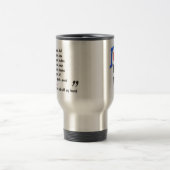 私は私の自閉症の児童のデザインシリーズを愛します トラベルマグ (中央)