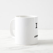 私は私の航空エンジニアを愛します コーヒーマグカップ (正面左)
