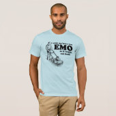 私は私の芝生がEMOだった従ってそれ自身を切ることを望みます Tシャツ (正面フル)