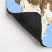 私は私の英語コッカースパニエル犬 マウスパッド (コーナー)