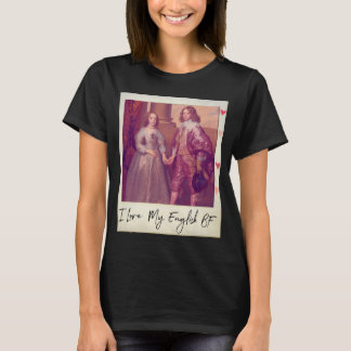私は私の英語BFが大好きv.1 Tシャツ