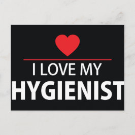 私は私の衛生的はがきが大好き ポストカード