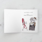 私は私の衣裳の挨拶状を愛します カード (内部)