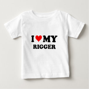 私は私の装備者を愛します ベビーTシャツ