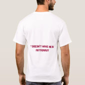 私は私の裏庭からの月を見ることができます… しかし Tシャツ (裏面)