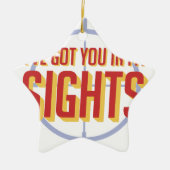 私は私の視力の-兵士76持っています セラミックオーナメント (正面)