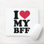私は私の親友BFFを永久に愛します マウスパッド (マウス)