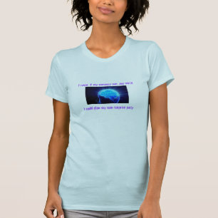 私は私の記憶がより悪かったら私計画できれば、誓います。 Tシャツ