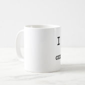 私は私の警察本部長を愛します コーヒーマグカップ (正面左)